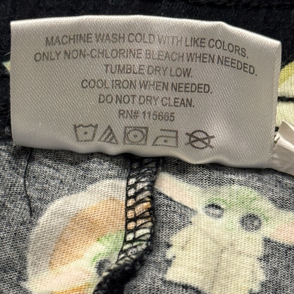 2021 Star Wars Baby Yoda Pajama Bottoms, 100% Cotton NWOT - Picture 13 of 13